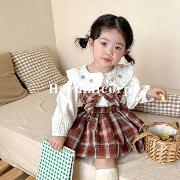 楽天市場】ベビー服 セットアップ 女の子 子供服 トップス ブラウス 