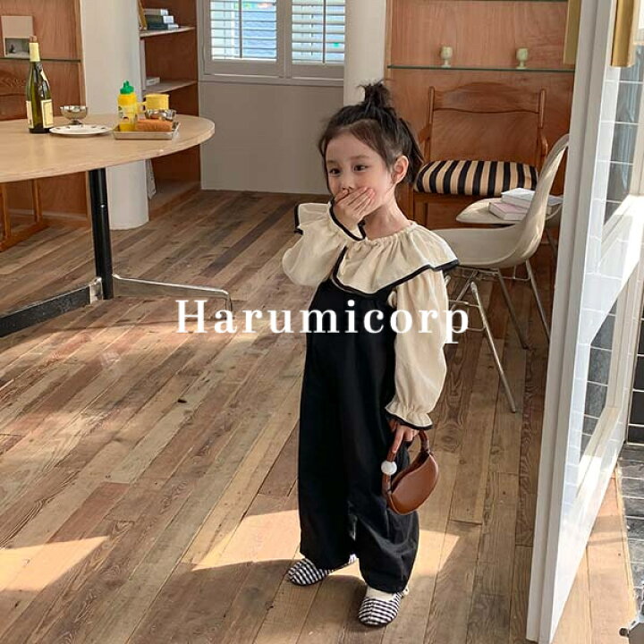 楽天市場】セットアップ キッズ 子供服 女の子 春 秋 ブラウス シャツ トップス 長袖 綿 ロングパンツ サロペット 長ズボン おしゃれ 可愛い 韓国こども服 ベビー服 通学 通園 シンプル 誕生日 プレゼント 130 120 110 100 90 80 : harumicorp楽天市場店