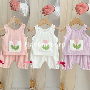 セットアップ キッズ ベビー服 女の子 男の子 子供服 ルームウェア 上下セット トップス ショートパンツ 新生児 赤ちゃん 部屋着 パジャマ 韓国子ども服 おしゃれ 可愛い 誕生日 出産お祝い