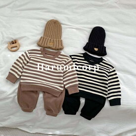 セットアップ キッズ ベビー服 女の子 男の子 トップス 長袖 ロングパンツ 春秋 子供服 ルームウェア 新生児 赤ちゃん 部屋着 パジャマ おしゃれ 可愛い 誕生日 出産お祝い プレゼント 初節句 保育園 お出かけ 66 73 80 90 100cm 1歳 2歳 3歳