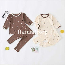 セットアップ キッズ ベビー服 女の子 男の子 tシャツ 長袖 綿 ロングパンツ 子供服 春秋 ルームウェア 上下セット 新生児 赤ちゃん おしゃれ 可愛い 部屋着 パジャマ 入園 入学 幼稚園 保育園 66 73 80 90 100cm 1歳 2歳 3歳 誕生日 出産お祝い プレゼント