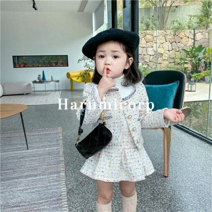楽天市場】スカートスーツ 女の子 子供服 セットアップ キッズ 