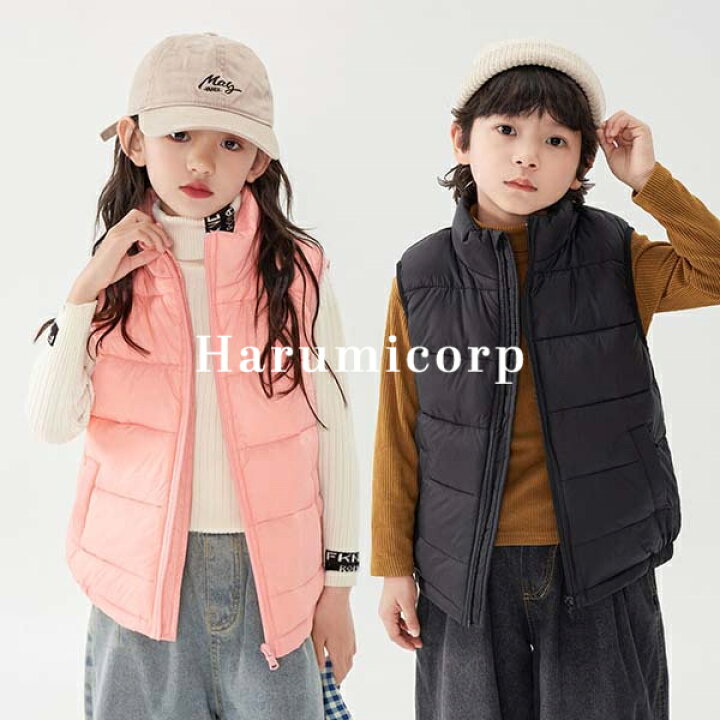 楽天市場】ダウンベスト キッズ アウター 子供服 女の子 男の子 