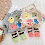 【クーポンで2,115円】セットアップ キッズ ベビー服 女の子 男の子 tシャツ 長袖 綿 ロングパンツ 子供…