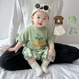 セットアップ キッズ 綿 ベビー服 男の子 女の子 tシャツ 半袖 ショートパンツ 子供服 上下セット 夏 新生児 赤ちゃん トップス 半ズボン おしゃれ 可愛い 入園 保育園 幼稚園 66cm 73cm 80cm 90cm 100cm 誕生日 出産お祝い プレゼント お出かけ 送料無料