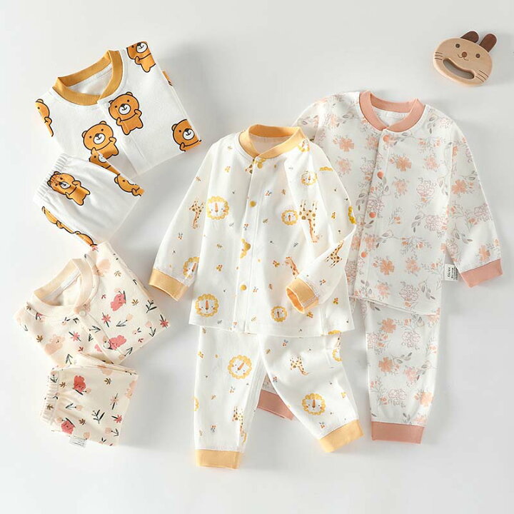 楽天市場】11色 ベビー服 セットアップ キッズ 綿100％ 長袖 女の子 