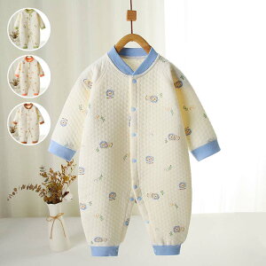 4色 ロンパース 長袖 綿100% ベビー服 女の子 男の子 前開き 春 夏 秋 冬 新生児 服 カバーオール キッズ 子供服 ボディスーツ 長ズボン 韓国 可愛い 洋服 パジャマ ルームウェア 部屋着 赤ち