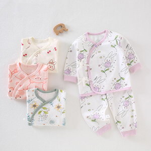 ベビー服 セットアップ キッズ 綿100% 6色 新生児 服 女の子 男の子 ルームウェア 上下セット 長袖 赤ちゃん 子供服 トップス ロングパンツ 部屋着 パジャマ 春 夏 秋 冬 おしゃれ 可愛い 誕生