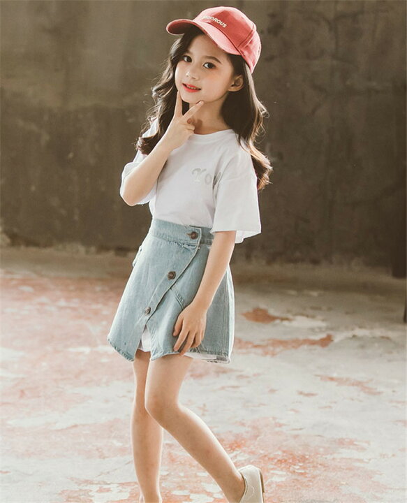 楽天市場】子供服 女の子 夏服 韓国子供服 セットアップ 上下セット  