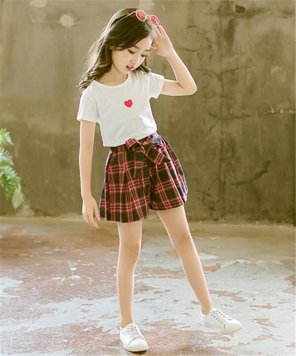 楽天市場】子供服 女の子 夏服 韓国子供服 セットアップ 上下セット  