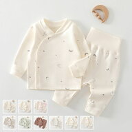 【クーポンで1,213円】10色 ベビー服 セットアップ 長袖 女の子 男の子 パジャマ キッズ 上下セット ベビ…