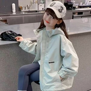 子供 マウンテンパーカー キッズ 女の子 男の子 マウンテンパーカー 140 アウター ジャケット ジュニア ウインドブレーカー コート 防風 春 秋 ベビー服 ジップアップ トップス フード付き ト