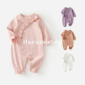 【クーポンで1,541円】ロンパース 長袖 秋 冬 男の子 女の子 赤ちゃん 新生児 退院着 セレモニードレス ベビー お宮参り カバーオール 春 綿 ベビー服 長袖ロンパース 子供服 ベビーロンパース おしゃれ かわいい 冬用 コットン100％ 子ども服 お部屋着 59 66 73cm 80cm 90cm