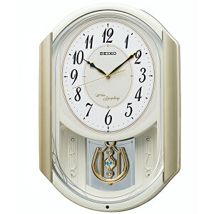 【名入れ 文字入れ 無料】★【送料無料!】SEIKO (セイコー) AM263S 電波 からくり 掛け時計 【RCP】【RCP1209mara】【楽ギフ_包装】【楽ギフ_のし】【楽ギフ_のし宛書】【楽ギフ_名入れ】【RP】〈