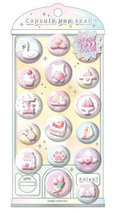 �y�V�i�z�J�~�I�W���p�� �X�e�b�J�[ CAPSULE POP SEAL ���낢��ۂ��� 230370