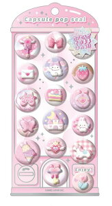 �y�V�i�z�J�~�I�W���p�� �X�e�b�J�[ CAPSULE POP SEAL �҂񂭂ۂ��� 230366