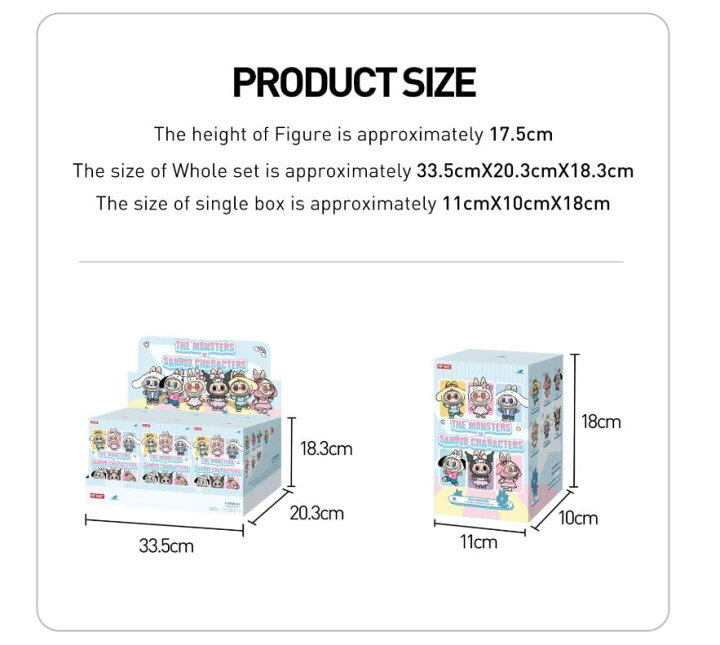 楽天市場】【新品】POP MART THE MONSTERS × Sanrio Characters 