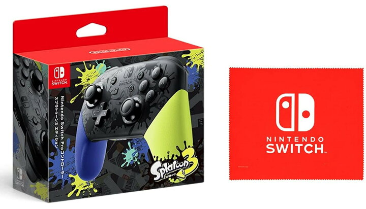 楽天市場】【任天堂純正品】Nintendo Switch Proコントローラー スプラ 