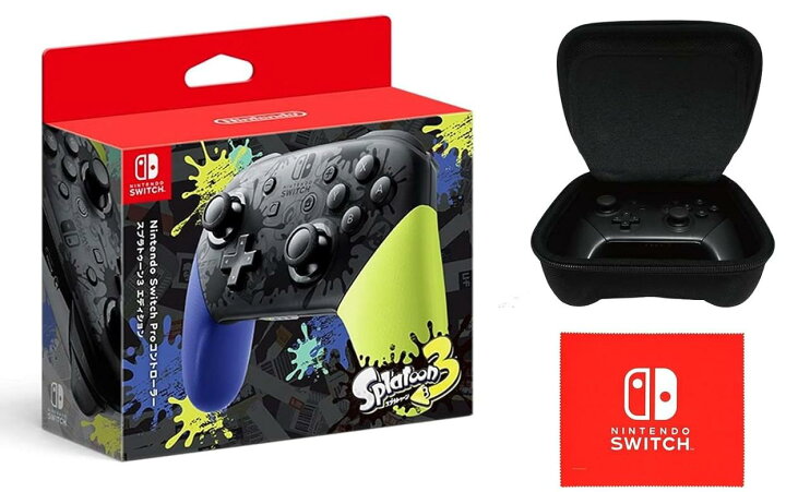 楽天市場】【任天堂純正品】Nintendo Switch Proコントローラー スプラ 