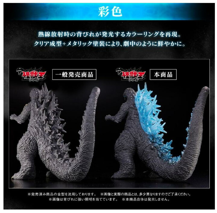 楽天市場】[バンダイ] 怪獣王シリーズ ゴジラ(2023) 熱線放射カラーver 
