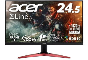 yViz{GCT[ Acer Q[~Oj^[ SigmaLine KG251QSbmiipx 24.5C` VA  tHD 165Hz 1ms (VRB) FreeSync Premium Lp178° Xs[J[ VESA}EgΉ `g tbJ[X u