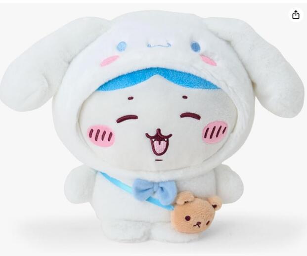 【新品】[Sanrio] サンリオ ちいかわ×サンリオキャラクターズ シリーズ 2025年 キャラクター グッズ　(ハチワレ シナモロール)