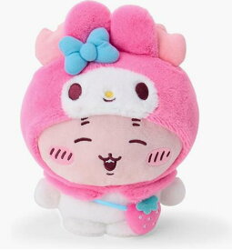 【新品】[Sanrio] サンリオ ちいかわ×サンリオキャラクターズ シリーズ 2025年 キャラクター グッズ　ぬいぐるみ(古本屋 マイメロディ)