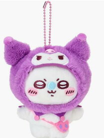 【新品】[Sanrio] サンリオ ちいかわ×サンリオキャラクターズ シリーズ 2025年 キャラクター グッズ　マスコットホルダー(モモンガ クロミ)