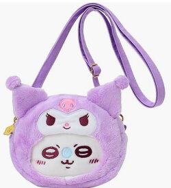 【新品】[Sanrio] サンリオ ちいかわ×サンリオキャラクターズ シリーズ 2025年　ポシェット(モモンガ クロミ)