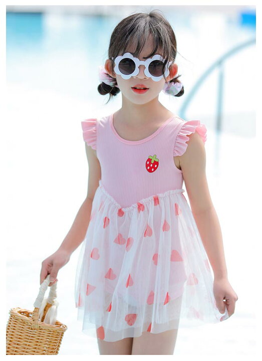 楽天市場 送料無料 女の子 水着ワンピース 女児 水着 水泳服 ワンピース チュールスカート 子供 ワンピース水着 4歳 ジュニア 水泳服 おしゃれ 幼稚園児 5歳 6歳 Harusakura楽天市場店