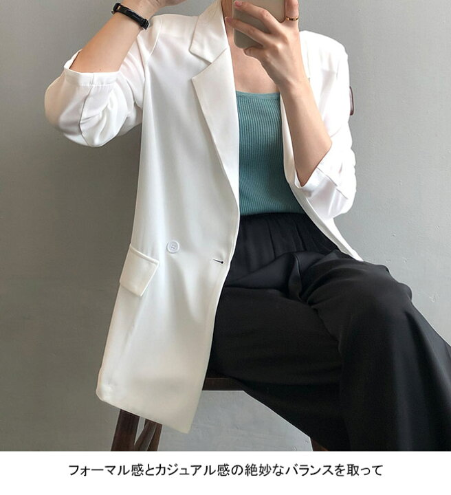 楽天市場】ブレザー 薄手 レディース 夏 テーラードジャケット 肩 