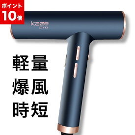 【12/15はP10倍】プロ仕様 速乾 ドライヤー kaze pro／haru公式｜ヘアケアヘアドライヤー サロン 美容室 軽量 低温 マイナスイオン 時短 大風量 1000W