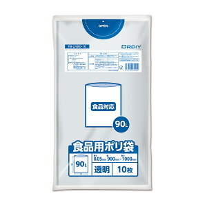 {5�P�[�X�ȏ���ʉ��i�i���ƎҌ���j}FB-LN90-10 �H�i�p�|����90L�@0.05mm ����10P�@�I���f�B�@�|����