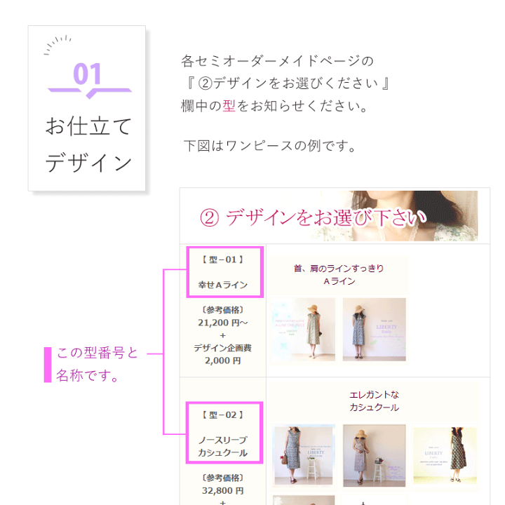 楽天市場】リバティ仕立てワンピース・セミオーダーメイド : は