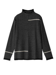 【秋冬】レーヨンボーダーやわらかセーター1/婦人用/レディース/シニア/高齢者/セーター/秋冬 【CF】