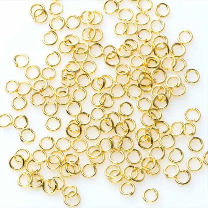 楽天市場 ゴールド 丸カン セット 約0個 4mm 5mm 6mm 7mm 8mm 金 一重 マルカン まるかん アクセサリー パーツ 手芸 ハンドメイド 金具 デザイン ピアス アクセサリーパーツのharu雑貨