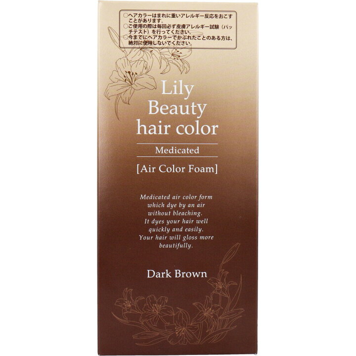 楽天市場】リフレ リリービューティーヘアカラー ダークブラウン 80g 