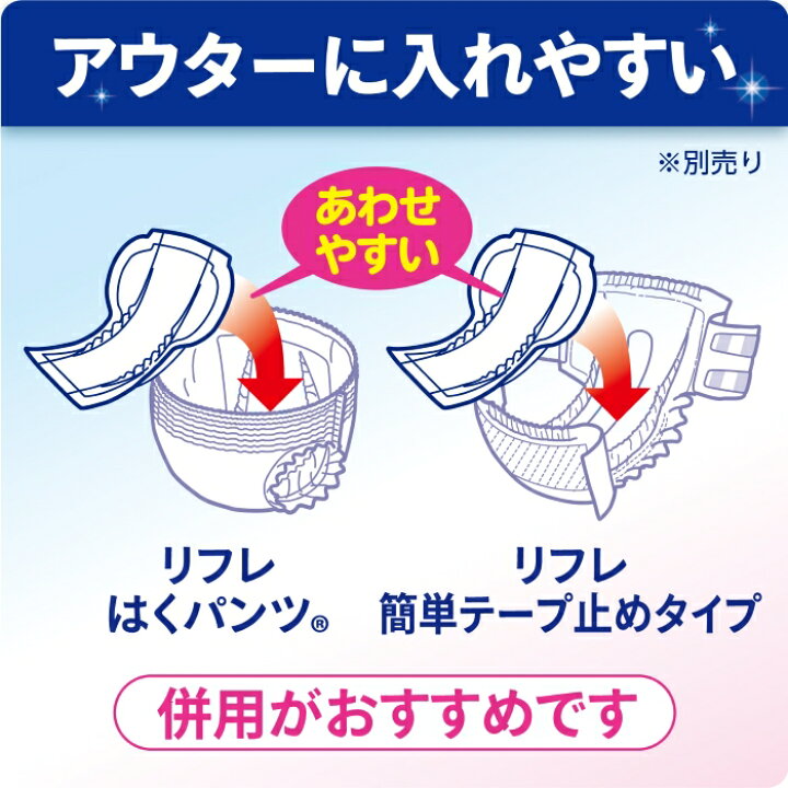 楽天市場】【メーカー直営】リフレ サラケアパッド ワイドロングライト 