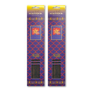 lR|XΉ MISTICKS INCENSE STICK NAG CHAMPA 2PCS / ~XeBbNX CZX XeBbN iO`p 2Zbg / Room Fragrance 