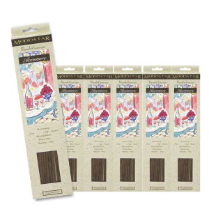 lR|X MOODSTAR INCENSE STICK APPLEBERRY 6PCS / [hX^[ CZX XeBbN Abvx[ 6Zbg(120{) / Room Fragrance 