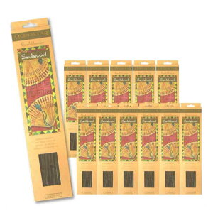 MOODSTAR INCENSE STICK SANDALWOOD 12PCS (TOTAL 240�{) / �C���Z���X �X�e�B�b�N �T���_���E�b�h