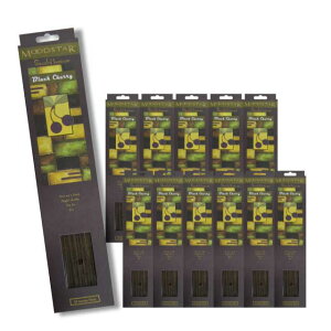 MOODSTAR INCENSE STICK BLACK CHERRY 12PCS (TOTAL240�{) / ���[�h�X�^�[ �C���Z���X �X�e�B�b�N �u���b�N�`�F���[ / Room Fragrance