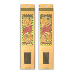 lR|XΉ MOODSTAR INCENSE STICK SANDALWOOD 2PCS / [hX^[ CZX XeBbN T_Ebh / Room Fragrance