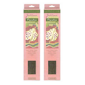 lR|XΉ MOODSTAR INCENSE STICK PARADISE 2PCS / [hX^[ CZX XeBbN p_CX 2Zbg / Room Fragrance 