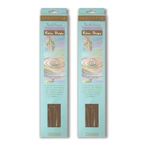 ���l�R�|�X�Ή��� MOODSTAR INCENSE STICK RAIN DROPS 2PCS / �C���Z���X �X�e�B�b�N ���C���h���b�v�X / Room Fragrance
