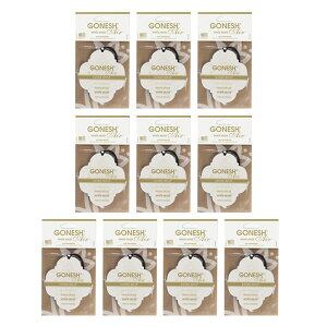 lR|XΉ GONESH PAPER WHITE MUSK 10PCS / K[lbV y[p[ zCgXN 10Zbg / AIR FRESHENER F