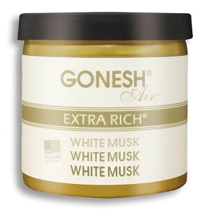 GONESH GEL WHITE MUSK / �K�[�l�b�V�� �Q�� �z���C�g���X�N / AIR FRESHENER �F����