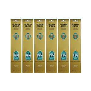 ���l�R�|�X���������� GONESH INCENSE STICK NO.12 6PCS / �K�[�l�b�V�� �C���Z���X �X�e�B�b�N NO.12 6�Z�b�g(120�{�j/ Room Fragrance ����
