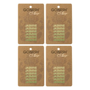 lR|X GONESH PAPER JASMINE 4PCS / K[lbV y[p[ WX~ 4Zbg / AIR FRESHENER F
