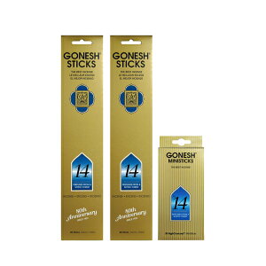 ���l�R�|�X�Ή��� GONESH INCENSE STICK NO.14 2PCS + MINI STICK / �K�[�l�b�V�� �C���Z���X �X�e�B�b�N NO.14�i20�{����)2�� + �~�j�X�e�B�b�N�t�� / Room Fragrance ����